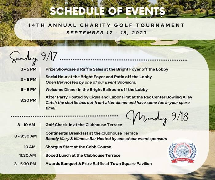 2023 BOL Golf Schedule 2023 BOL Golf Schedule